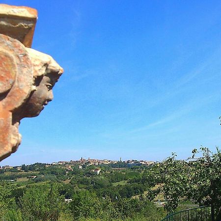 Ferienwohnung Nell'Antica Torre Di Fronte A Siena Exterior foto