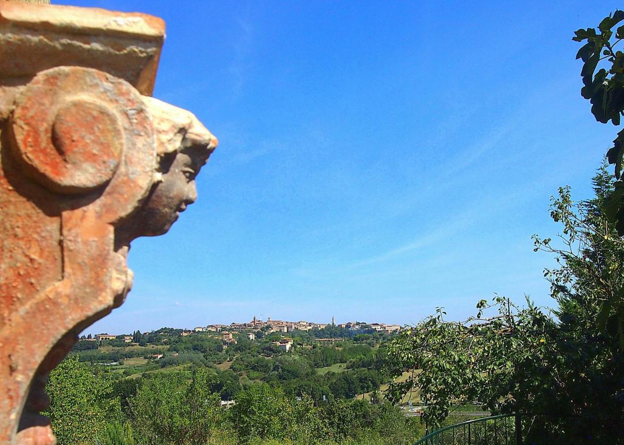 Ferienwohnung Nell'Antica Torre Di Fronte A Siena Exterior foto